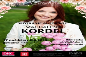 Spotkanie autorskie z Magdaleną Kordel