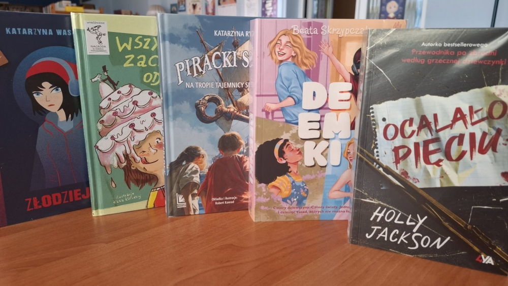 Zdjęcie książek dla młodzieży